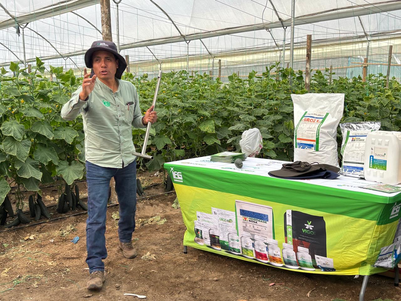 Trabajo técnico con productores